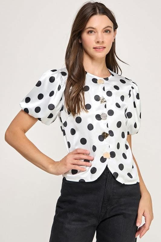 Polka Dot top