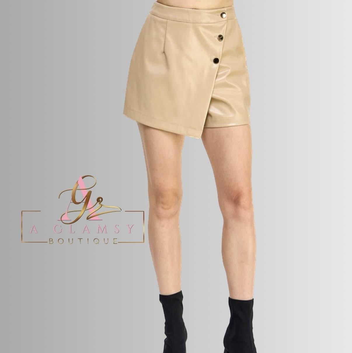 Taupe skort